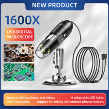 Usb-c Digital Monocular Microscope Magnifier For Iphoneandroid Phone 1600 Zoom