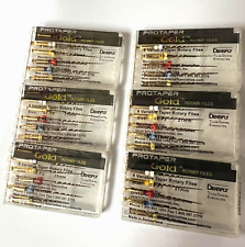 Dentsply Rotary Protaper Gold Files 25mm Sx-f3 6pk 3 X 25mm 3 X 21mm