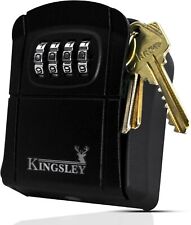 Kingsley Qch-807 Water Resistant Realtor Key Lock Box For Airbnb Spare Keys