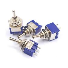 5pcs Toggle Switch On-off On-off-on 3 6 Pin 6mm 23 Position 125v6a 250v3a