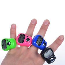 Digit Digital Lcd Electronic Golf Finger Hand Ring Knitting Row Tally Counter