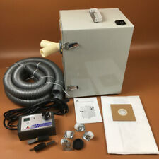 550w Dental Lab Dust Collector Extractor Digital Twin-impeller Vacuum Cleaner Us