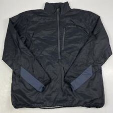 Marmot Jacket Mens Extra Large Black Ether Polartec Full Zip Long Sleeve Hiking