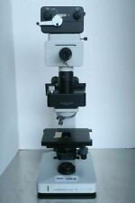 Leitz Laborlux D Trinocular Microscope W 10x 40x Objectives Wild Mps11 Camera
