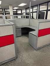 7 X 8 Cubicles Partitions By Steelcase Office Furniture W Glass