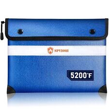 Upgraded 5200f Fireproof Document Bag - With Heat Insulated Waterproof Fire...