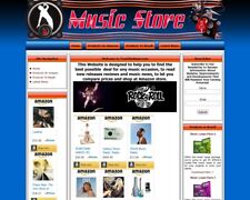 Music Money Making Store Affiliate Websiteamazongoogle Adsense