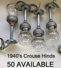 1 Crouse Hinds Explosion Proof Pendant Light Vdb1 Globe Dla119-110 Industrial