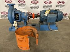 Goulds 3196 Mtx Ansi Ss Stainless Steel Centrifugal Pump 3x4 30hp 3ph
