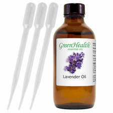 4 Fl Oz Greenhealth Lavender Essential Oil W 3 Free Droppers