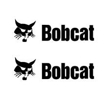 Bobcat 8 Set Of 2 Skid Steer Multi-color Vinyl Decal Sticker