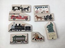 Cats Meow Accessories For Houses- Train Fire Truck Stage Coach Booker W. Statue