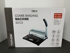Tianse Binding Machine 21-holes 450 Sheets Comb Binding Machine Bm1245