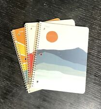Mead 1 Subject College-ruled Spiral Notebook New Lot Of 3