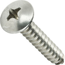 4 Truss Head Sheet Metal Screws Self Tapping Phillips Stainless Steel All Sizes