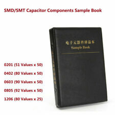 0201 0402 0603 0805 1206 Smdsmt Capacitor Components Sample Book Kit Assortment