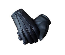 Thin Leather Police Search Driving Gloves