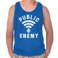 Public Enemy Number One Net Neutrality Gift Adult Tank Top Sleeveless T-shirt