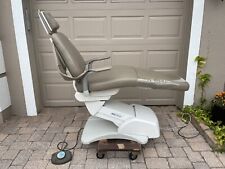 Belmont Bel-99 2002 Dental Dentistry Gray Vinyl Exam Chair 120v W Foot Pedal