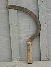 Antique Kelly Axe Tool Works Co. Hay Hand Sickle Scythe Knife Cutter Vintage