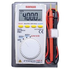 Sanwa Digital Multi-meter Pm-3 Pocket Size Cr2032 Battery
