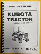 2050 Tractor Operators Instruction Maintenance Manual Kubota L2050 L2050dt