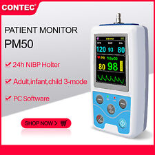 Fda Ce Pm50 Portable Patient Monitor Vital Signs Nibp Spo2 Pulse Rate Meter