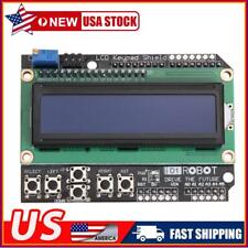 Lcd 1602 Display Keypad Shield Module For Arduino Expansion Board