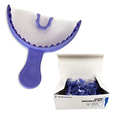 35 Anterior Dental Bite Registration Impression Trays Mold Alginate Teeth 1 Box