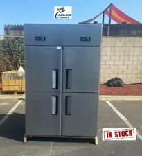 New 4 Door Refrigerator Freezer Combo Restaurant Kitchen Equipment Model Al32
