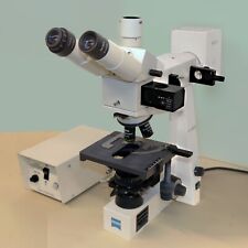 Zeiss Axiolab Re Upright Trinocular Fluorescent Microscope 450905
