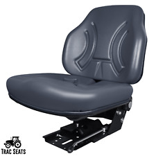 Gray Suspension Tractor Seat For Massey Ferguson 253 298 383 Tractors And More