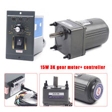 Gear Motor Electric Motor Reducer Speed Variable Controller Ac 450rpm 110v