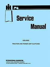 Farmall International W-30 W-40 Wa-40 Wd-40 10-20 Tractor Clutch Service Manual