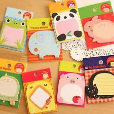 Sticky Notes Korean Style Stationery Cute Happy Zoo Creat Fast Note  Sale