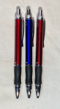 Pentel Client Ballpoint Pen Bk910 Medium Black Ink Blue Red 3 Pcs.