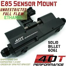 E85 Conversion Universal Flex Fuel Sensor Adapter Kit -full Flow Ethanol 6an 8an