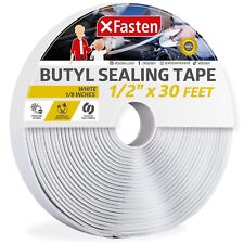 Xfasten White Butyl Tape Rv Tape 12 X 30 18 Butyl Marine Sealant Tape ...