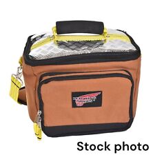 Red Wing Shoes Insulated Brown Construction Lunch Box Cooler Soft Bag New