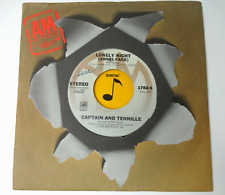 Captain Tennille Lonely Night Angel Face 45 Smile For Me Vg Sounds Great 1976
