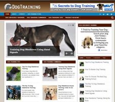 Niche Websiteblog Dog Training Wordpress For Make Money From Adsense