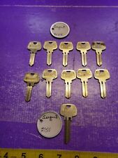 11 Sargent Key Blanks Uncut Locksmith Keys Assortment 275s 265r