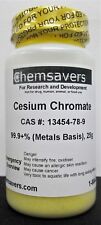 Cesium Chromate 99.9 Metals Basis 25g
