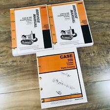 Case 350 Crawler Tractor Dozer Service Repair Manual Parts Catalog Shop Books