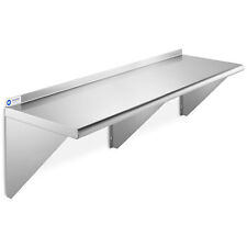 Nsf Stainless Steel 18 X 60 Commercial Kitchen Wall Shelf Restaurant Shelving