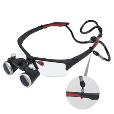 Dental Medical 3.5x Binocular Loupes Adjustable Magnifying Glasses Dy-117 Black