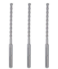 316x6 Sds Plus Rotary Hammer Drill Bit Set Carbide Tip Masonry Concrete-3pcs