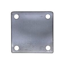 4 X 4 Square Flat Steel Metal Base Plate 6ga Thickness 38 Hole Qty 4