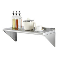 Vevor 36 X 12 Stainless Steel Wall Mounted Shelf Kitchen Restaurant Shelving