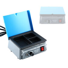 Dental Wax Heater Lab Equipment 3 Well Wax Heater Heating Analog Dipping Pot Usa